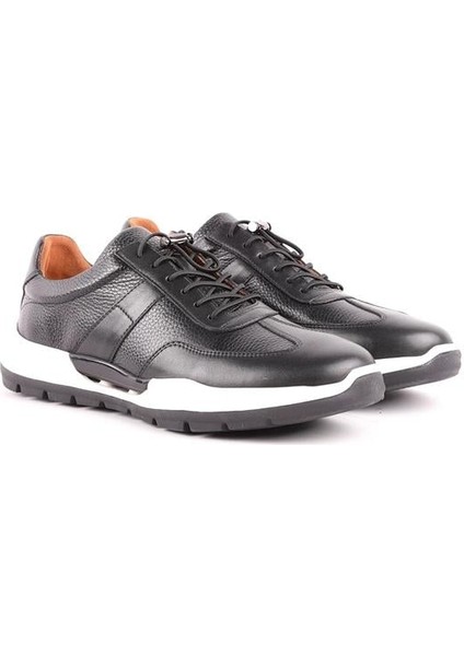 5223 Günlük Hakiki Deri Erkek Ayakkabı-Siyah modelleri
