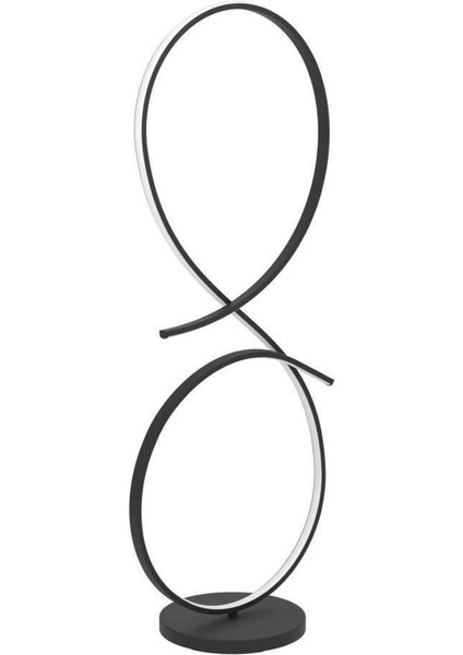 Şık Iç Mekan Köşe Lambası, Siyah, Modern Tasarım, Eşsiz Aydınlatma Keyfi