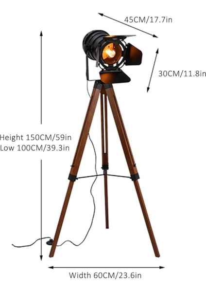 Kırmızı Başlıklı Tripot Ayaklı Modern Lambader, Şık ve Fonksiyonel Aydınlatma Parçası fiyatları