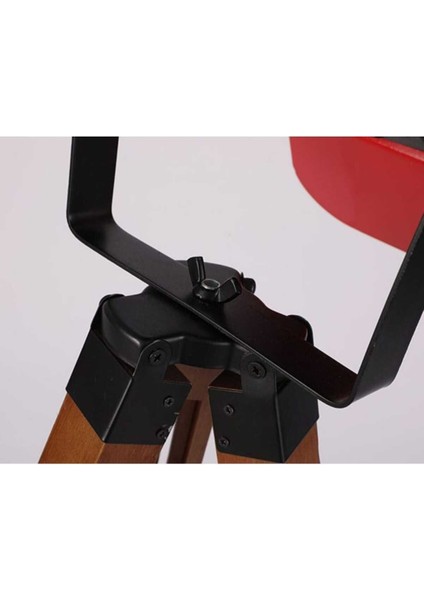 Kırmızı Başlıklı Tripot Ayaklı Modern Lambader, Şık ve Fonksiyonel Aydınlatma Parçası indirimleri