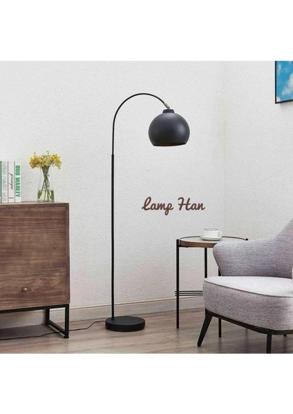 Özel Tasarım Metalik Zemin Lambası, Şık ve Modern Dekoratif Aydınlatma