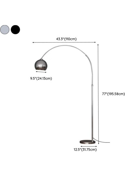 Özel Tasarım Metalik Zemin Lambası, Şık ve Dekoratif Olta Lambader