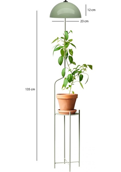 Yeşil Standlı Modern Lambader, Şık ve Kullanışlı Aydınlatma Seçeneği fiyatları