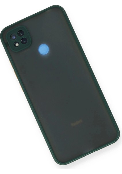 Newface Xiaomi Redmi 9c Kılıf Montreal Silikon Kapak - Yeşil modelleri