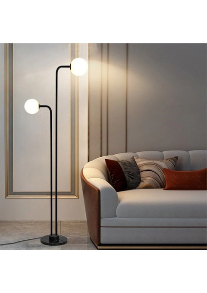 Modern Siyah Minimalist Lambader, Iki Cam Ampul ile Şıklık Katıyor modelleri