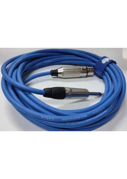 5 Metre Mikrofon Sinyal Kablosu Xlr ve Çivi Jak ile Güçlü Bağlantı modelleri