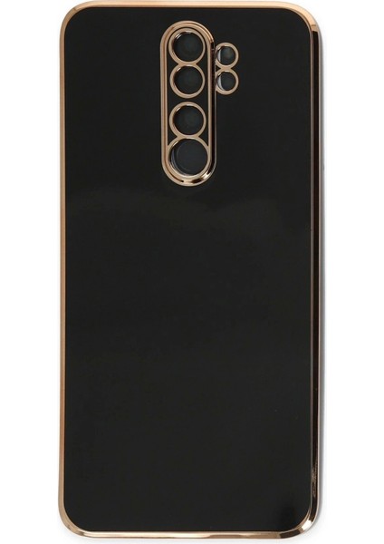 Newface Xiaomi Redmi Note 8 Pro Kılıf Volet Silikon - Siyah