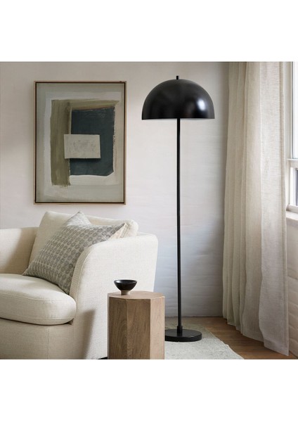 Modern Siyah Mushroom Lambader, Şık ve Şık Aydınlatma Parçası