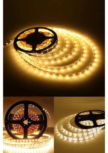 2 Metre Şerit LED Gün Işığı, 3 Çipli Pro Ambiyans Aydınlatma, Mutfak ve Salon Için modelleri