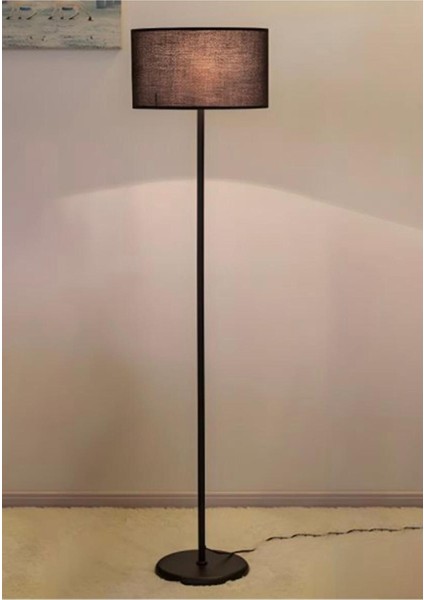 Modern Tasarımlı Şık Metalik Zemin Lambası, Dekorasyona Özel. fiyatları