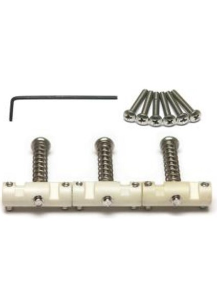 3 Parça Telsiz Köprü Kabası, Tele Akustik Gitar Için, Yüksek Kalite