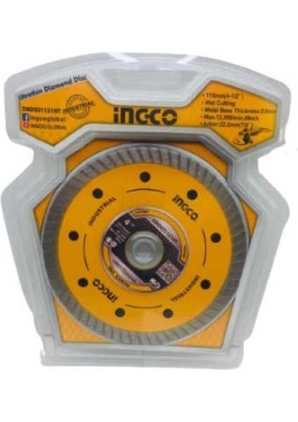 Ultra Ince Turbo Seramik Kesici 115MM, Yüksek Performans ve Dayanıklılık Sağlar modelleri