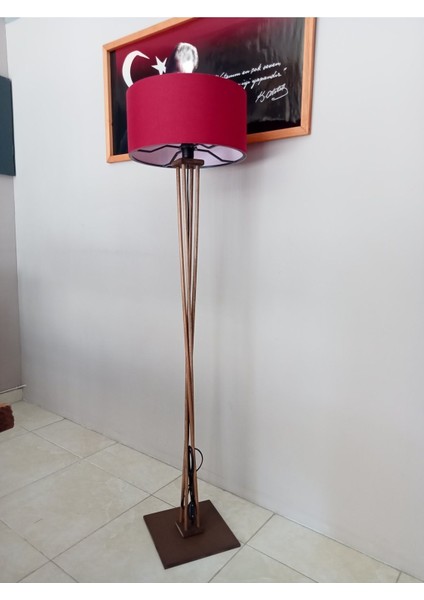 Şık Ahşap Bordo Lambader, Modern ve Zarif Dekorasyon Için Ideal Seçenek fırsatları