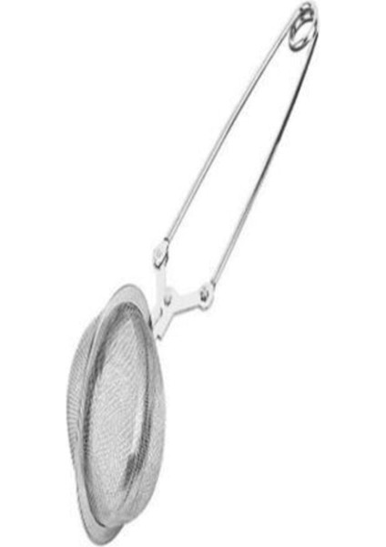 Maşa Şeklinde Bitki Çayı Süzgeci, Pratik ve Şık Demleme Aracı