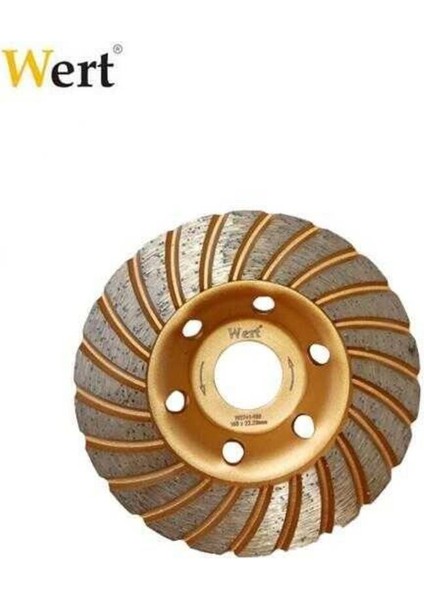2741 Turbo Elmas Taşlama Diski 115MM, Yüksek Performanslı ve Dayanıklı Taşlama Diski