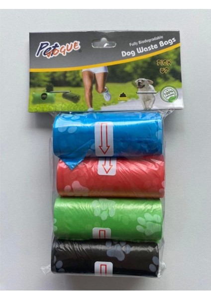 Evcilli Hayvanlar Için Kaka ve Çöp Torbası, Pratik ve Dayanıklı Paket