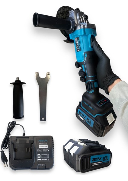 Şarjlı Spiral Avuç Taşlama 125 Mm, Güçlü ve Taşınabilir El Aleti fiyatları