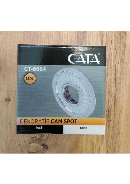 Şeffaf Cam Spot LED Inci 3W GU10 4000K, Modern ve Şık Aydınlatma Ürünü modelleri