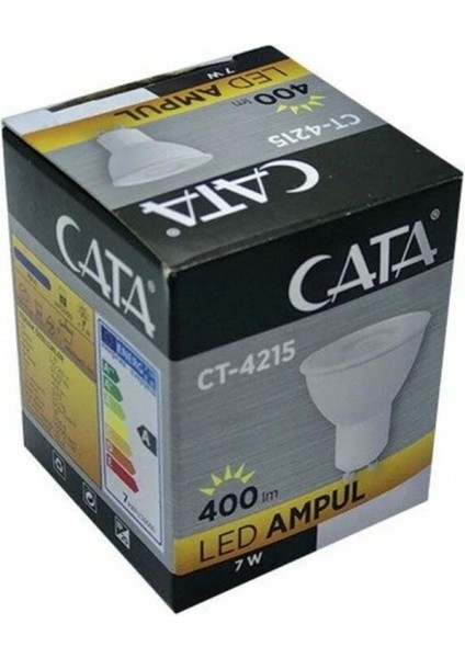 Şeffaf Cam Spot LED Inci 3W GU10 4000K, Modern ve Şık Aydınlatma Ürünü fırsatları