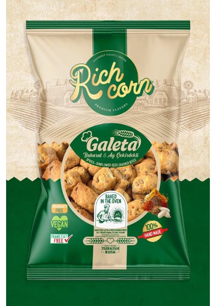 Baharatlı & Ayçekirdekli Galeta 200GR