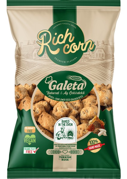 Baharatlı & Ayçekirdekli Galeta 200GR
