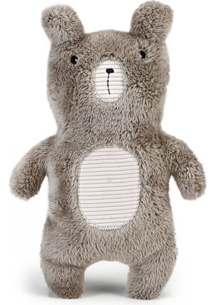 Peluş Lama Oyuncak, Sesli, Bej, 25,5cm, Köpekler Için Eğlenceli ve Yumuşak Oyuncak