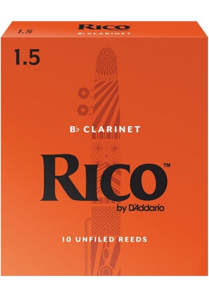 Sib Klarnet Kamışı 10 Lü No:1,5, Renkli ve Kaliteli Müzik Aksesuarı