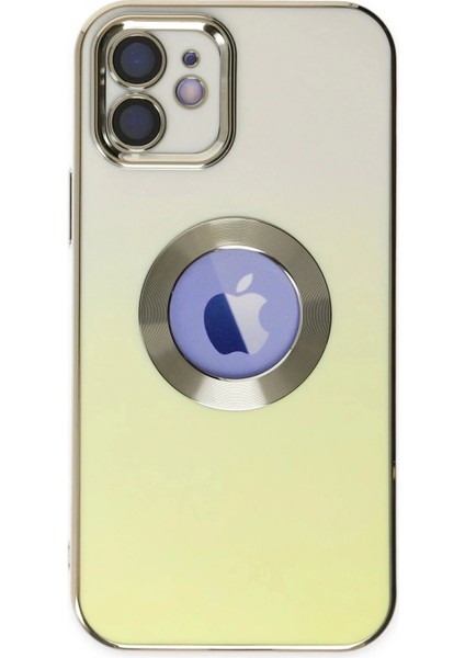 Newface iPhone 12 Kılıf Best Silikon - Sarı