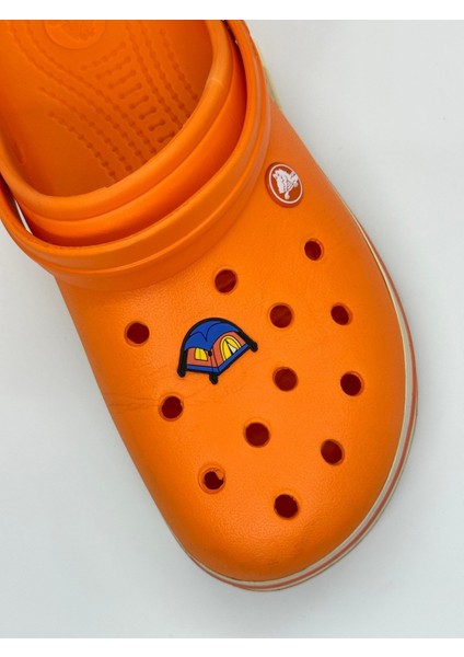Kamp Çadırı 2 Temalı Temalı Jibbitz Crocs Terlik Süsü