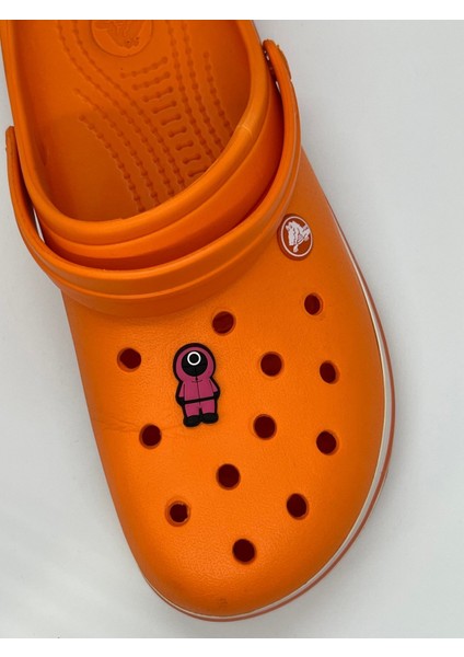 Squid Game Yuvarlak Temalı Crocs Süsü