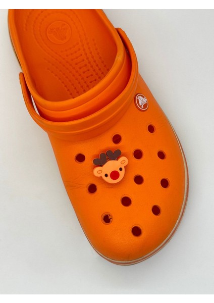 Geyik Temalı Işıklı Jibbitz Crocs Terlik Süsü