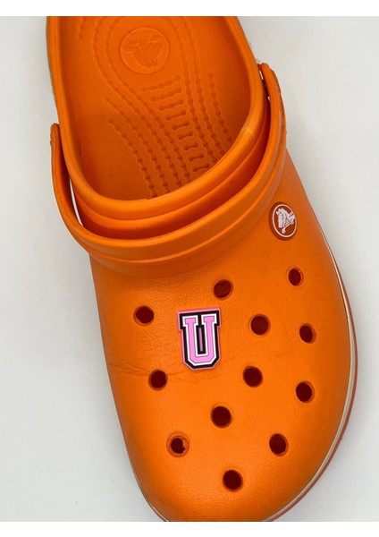 U Harfi Temalı Crocs Süsü