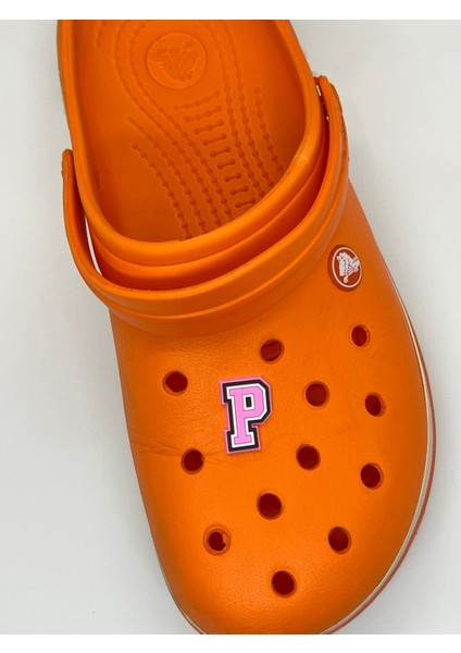 P Harfi Temalı Crocs Süsü