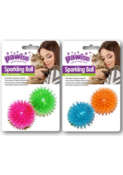 Mayın Top Kedi Oyuncağı 4,5 cm (2 Li Paket) Gnzrz