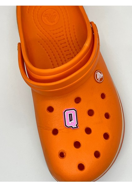Q Harfi Temalı Crocs Süsü