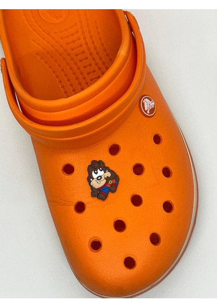 Yavru Tazmanya Canavarı Temalı Temalı Jibbitz Crocs Terlik Süsü