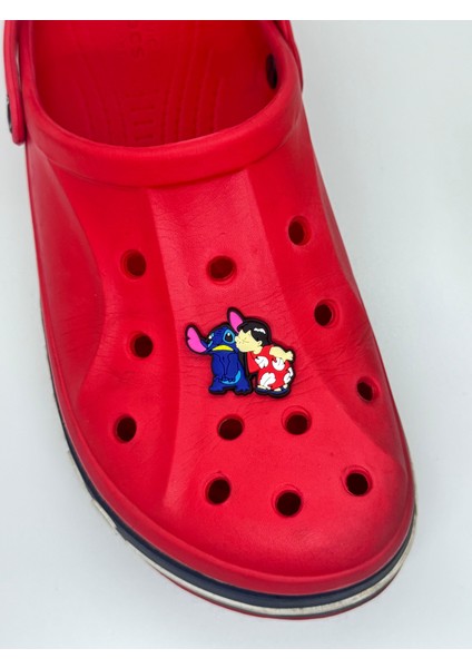 Lilo ve Stitch 2 Temalı Jibbitz Crocsterlik Süsü
