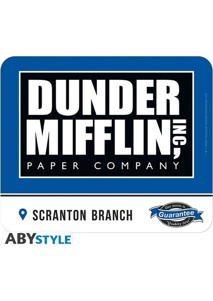 The Offıce - Flexible Mousepad - Dunder Mifflin - ABYACC542