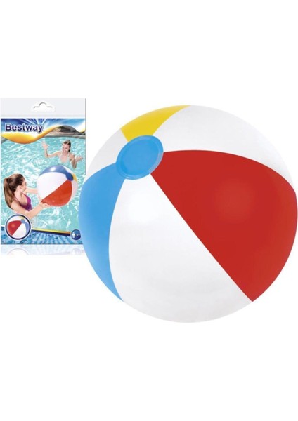 51 cm Dilimli Plaj Topu, Eğlence Dolu Deniz ve Havuz Oyunları Için Ideal