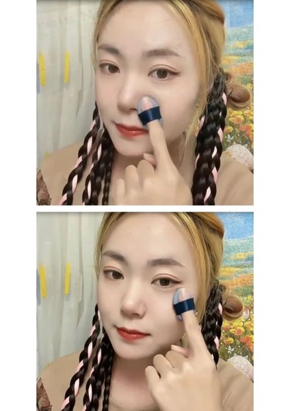 1 Suya Dayanıklı Dolgun Dudak Göz Pürüzsüz Eyeliner Kaş Boyama Kalemi Peeling Dudak 2 Makyaj Süngeri indirimleri