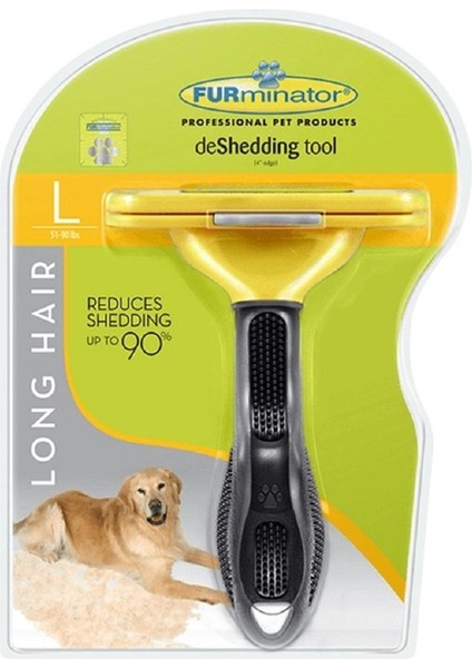 Uzun Tüylü Köpekler Için Basmalı Tarak, Kolay Kullanım ve Tarama Konforu