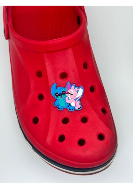 Lilo ve Stitch 6 Temalı Temalı Jibbitz Crocsterlik Süsü