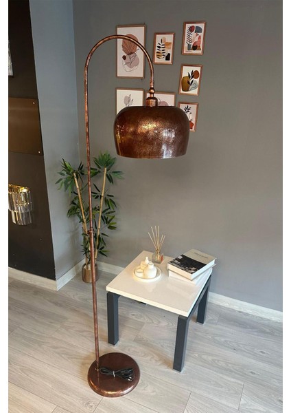 Modern Hareketli Metal Lambader, Oturma ve Çalışma Odası Şık Zemin Aydınlatması