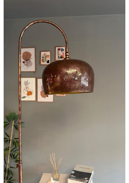 Modern Hareketli Metal Lambader, Oturma ve Çalışma Odası Şık Zemin Aydınlatması