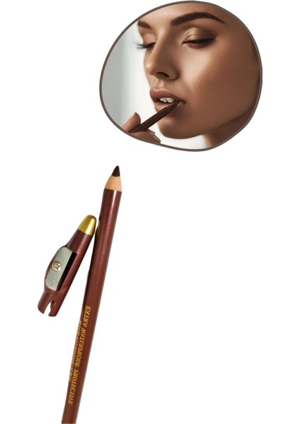 1 Suya Dayanıklı Dolgun Dudak Göz Pürüzsüz Eyeliner Kaş Boyama Kalemi Peeling Dudak 2 Makyaj Süngeri fiyatları