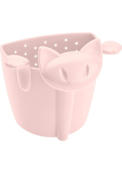 Açık Pembe Kedili Çay Süzgeci, Şık ve Kullanışlı Mutfak Aksesuarı