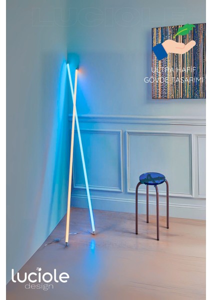Renkli Rgb LED Şerit Işık Uzaktan Kumandalı, Dekoratif ve Animasyonlu Aydınlatma indirimleri