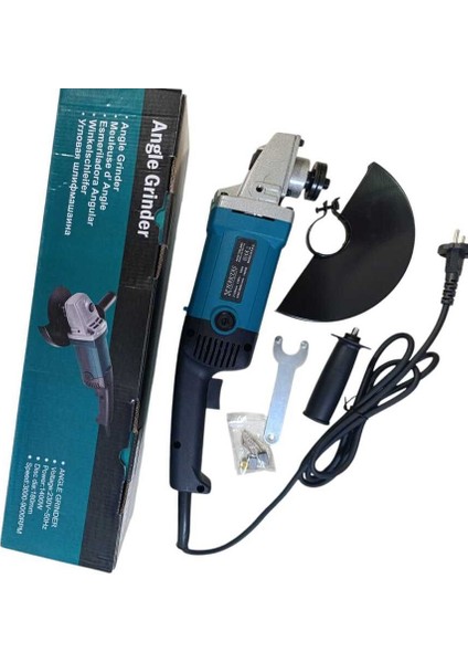 180 mm Spiral Taşlama Makinesi, 6 Kademe Devir Ayar ile Profesyonel Kullanım