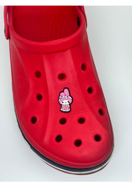Hello Kitty My Melody 2 Temalı Jibbitz Crocsterlik Süsü