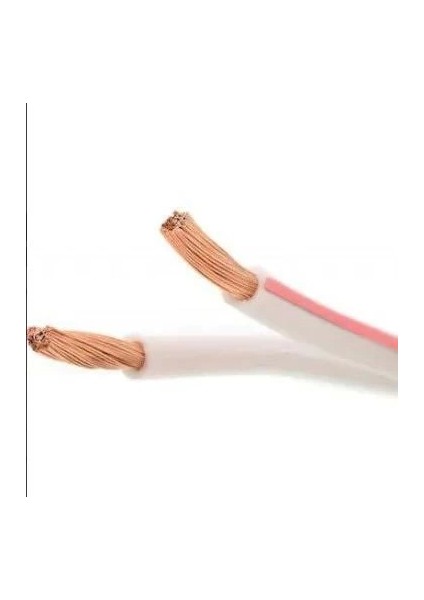 2x0.75 Kordon Alüminyum Kalaylı Bakır Kablo - Elektrik Tesisatı Için Kaliteli Kablo